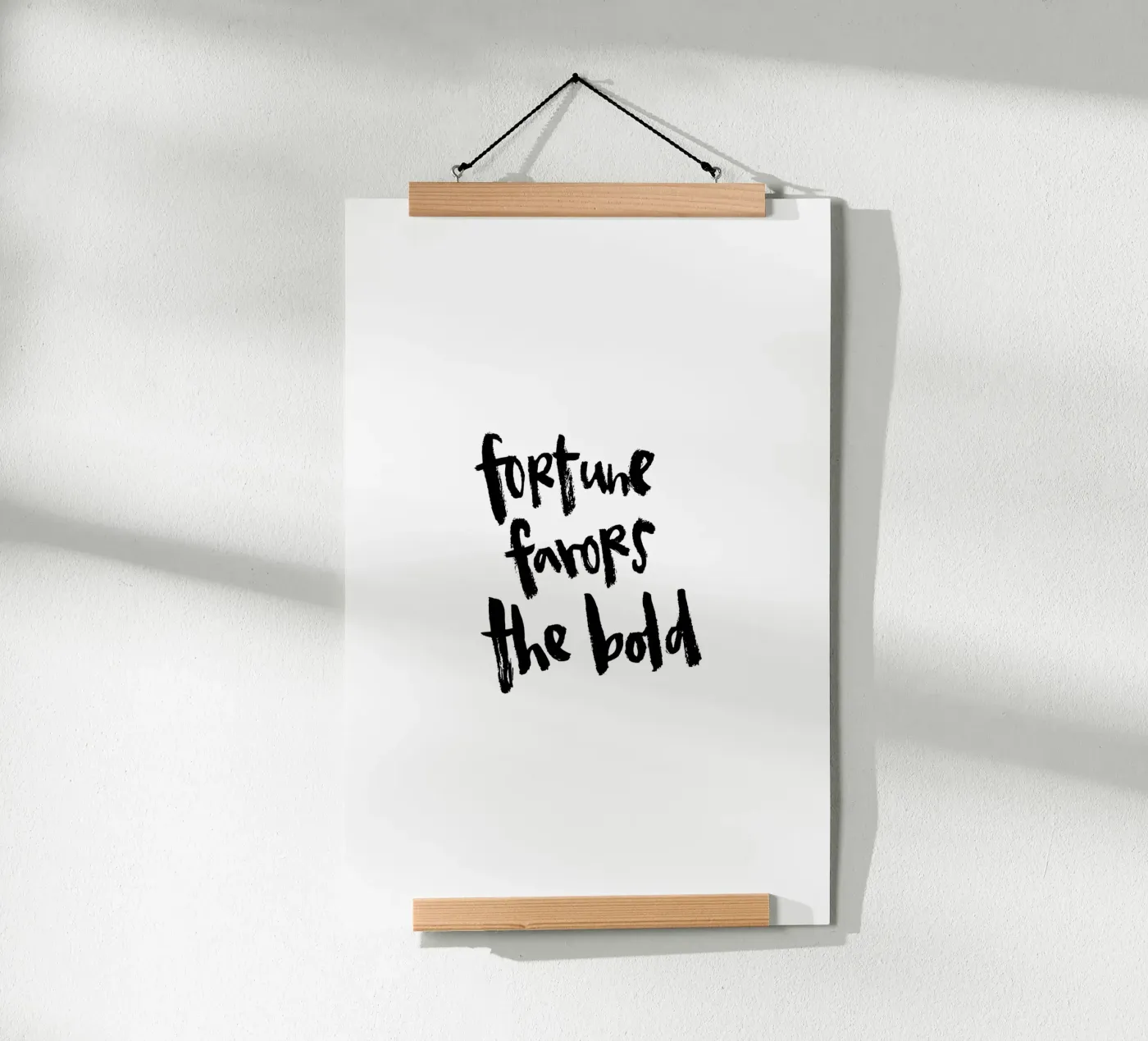 Bold Poster von Brushmeetspaper