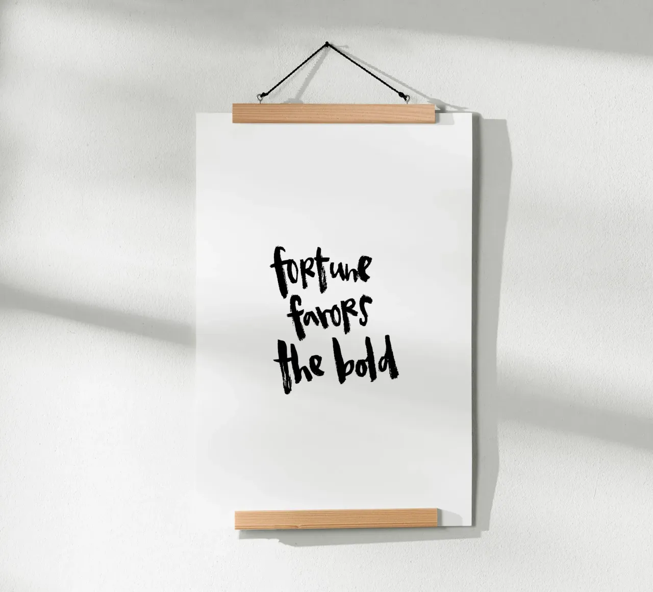 Bold poster by Brushmeetspaper