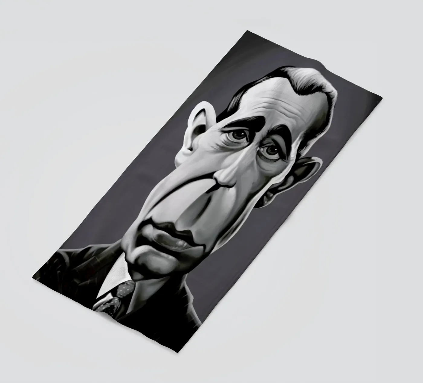 Humphrey beach towel by Rob Art | Illustration