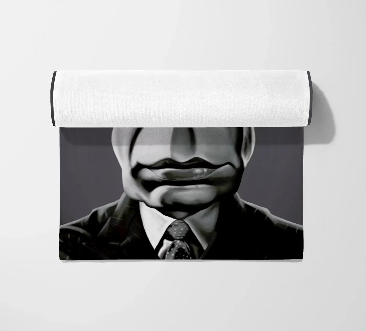 Humphrey beach towel by Rob Art | Illustration