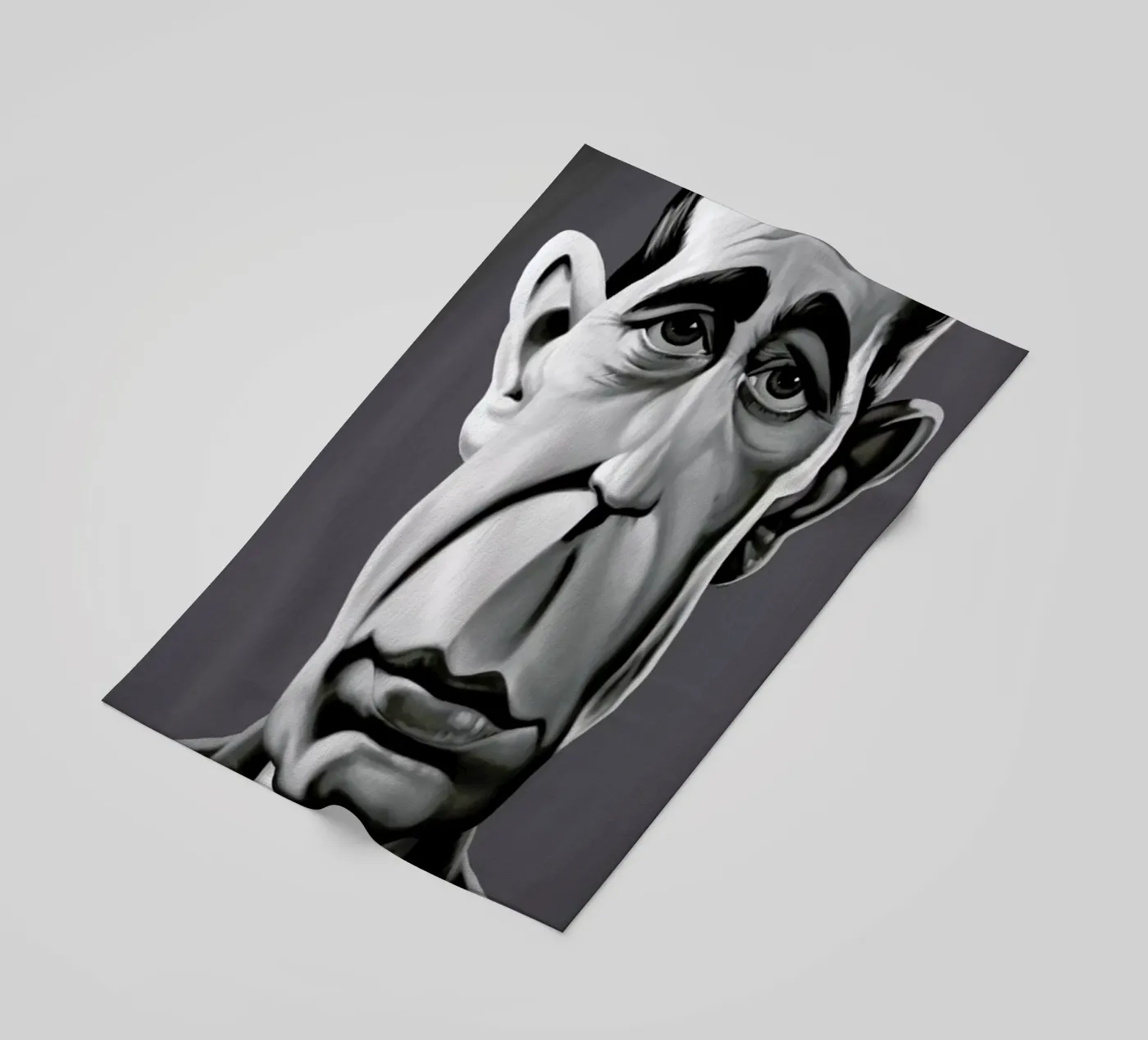 Humphrey beach towel by Rob Art | Illustration