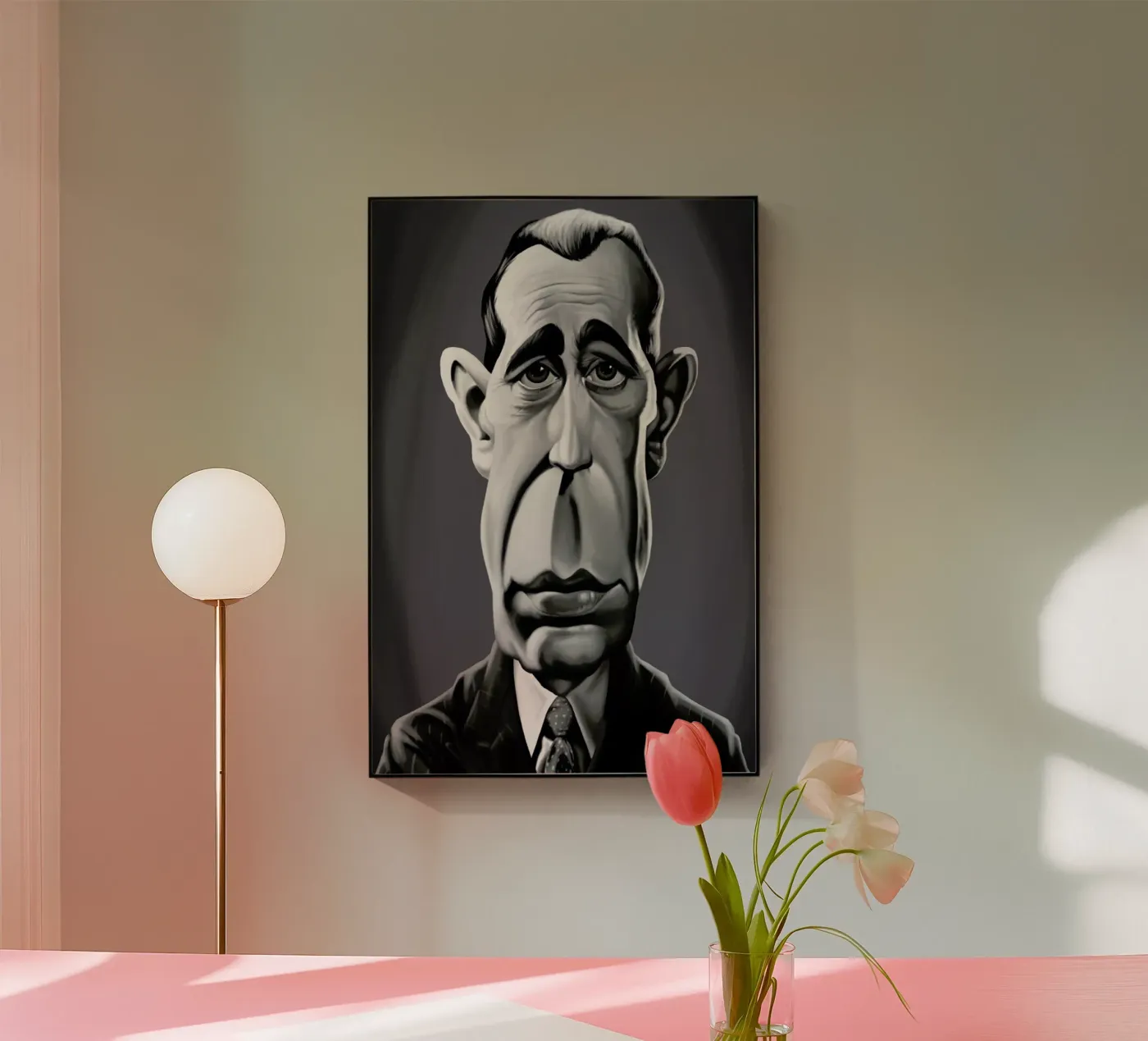 Humphrey acryl van Rob Art | Illustration