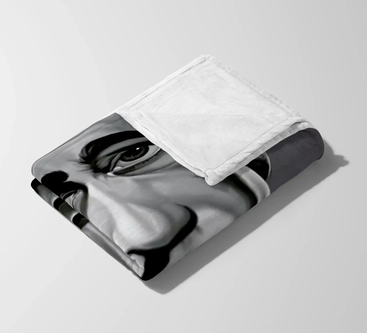 Humphrey fleece blanket by Rob Art | Illustration