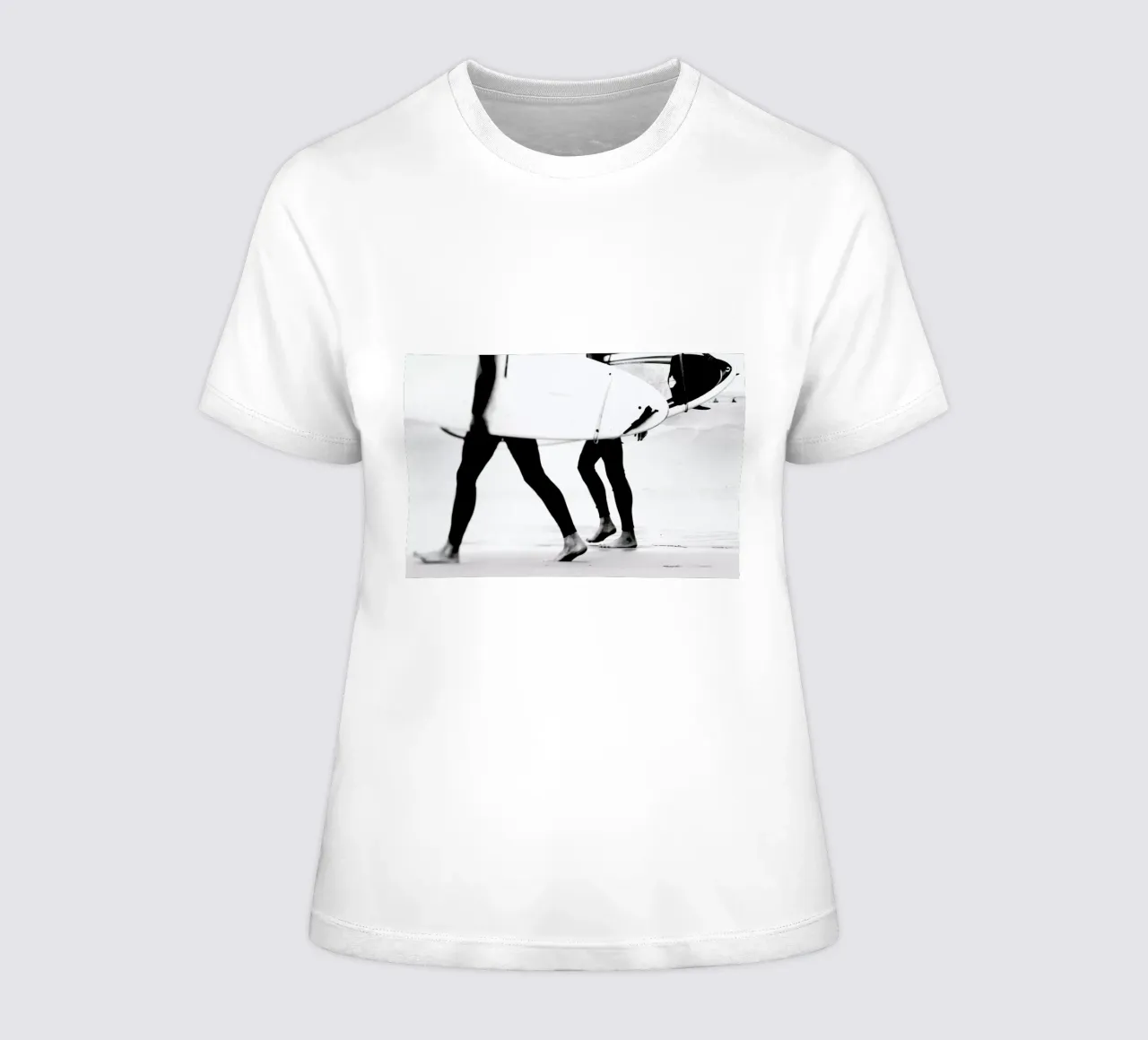 Catch a Wave I t-shirt da donna da Ingrid Beddoes