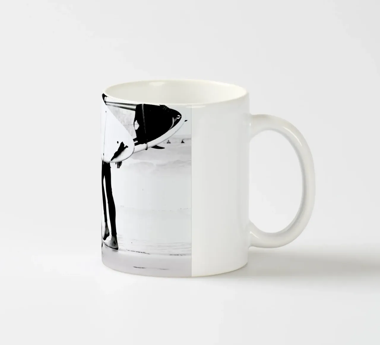 Catch a Wave I Keramik Tasse von Ingrid Beddoes