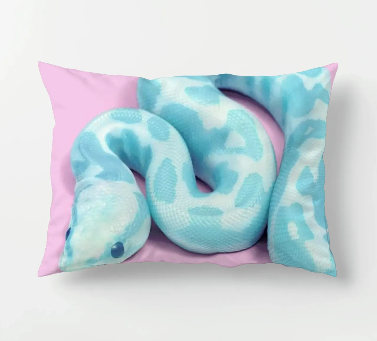 Blue Snake cuscino da Paul Fuentes Design