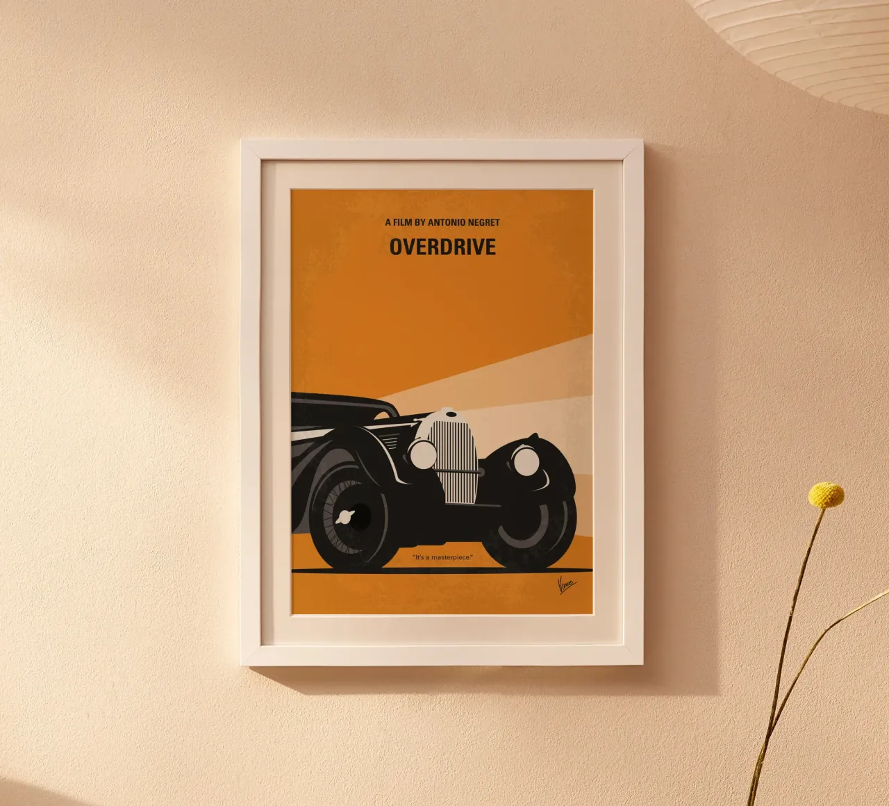 No1168 My Overdrive minimal movie poster poster da Chungkong