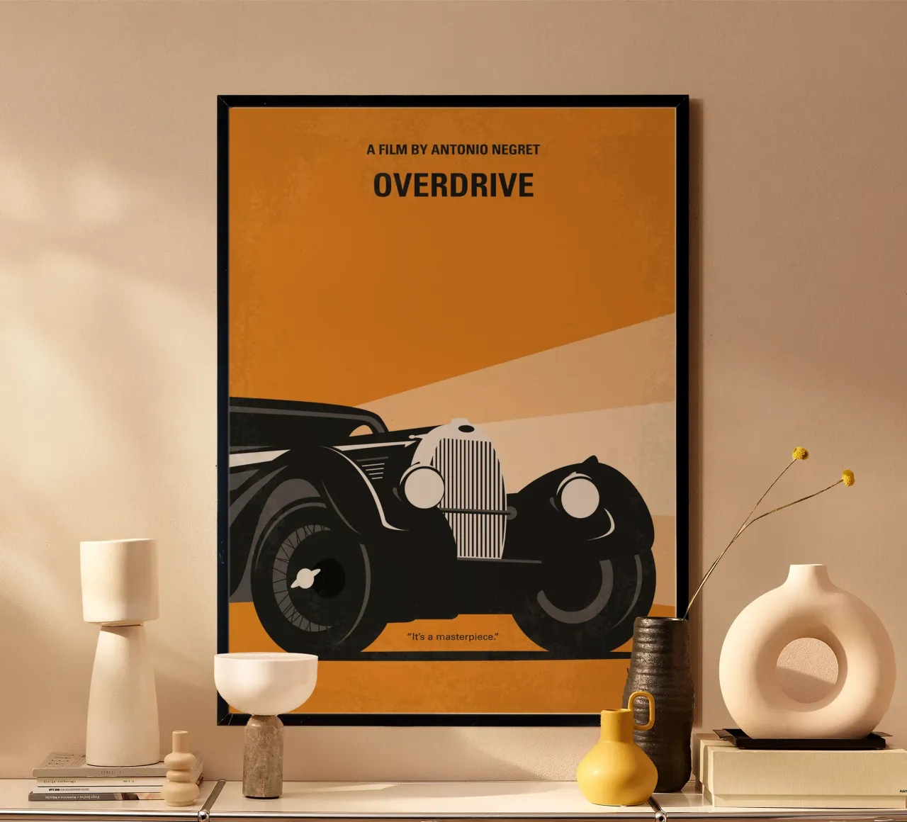 No1168 My Overdrive minimal movie poster poster da Chungkong