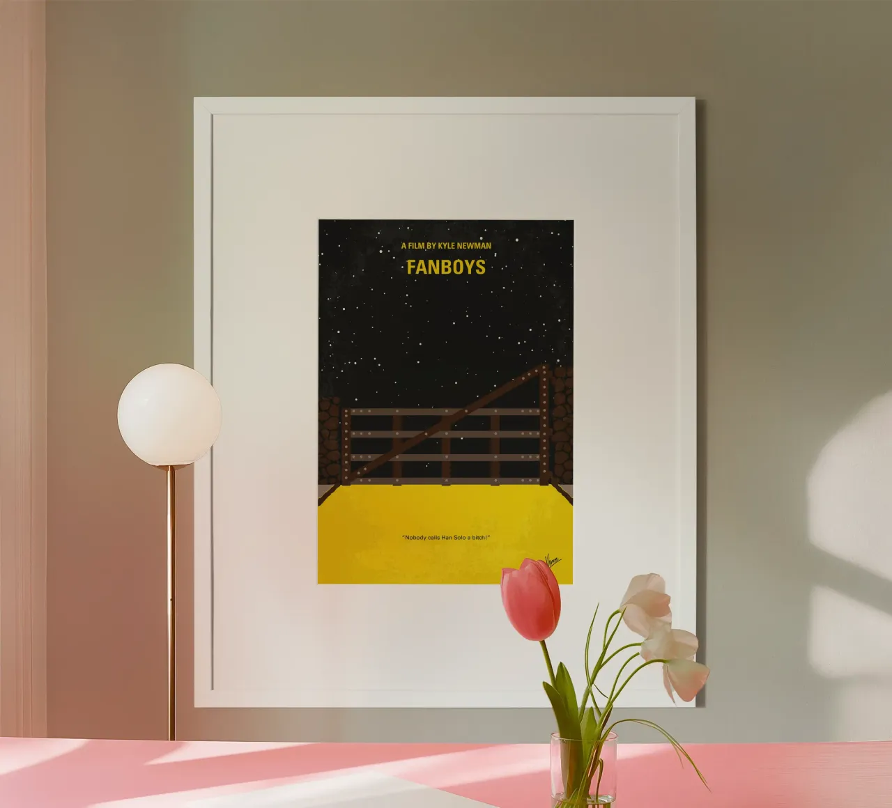 No1170 My Fanboys minimal movie poster poster con telaio in plastica da Chungkong