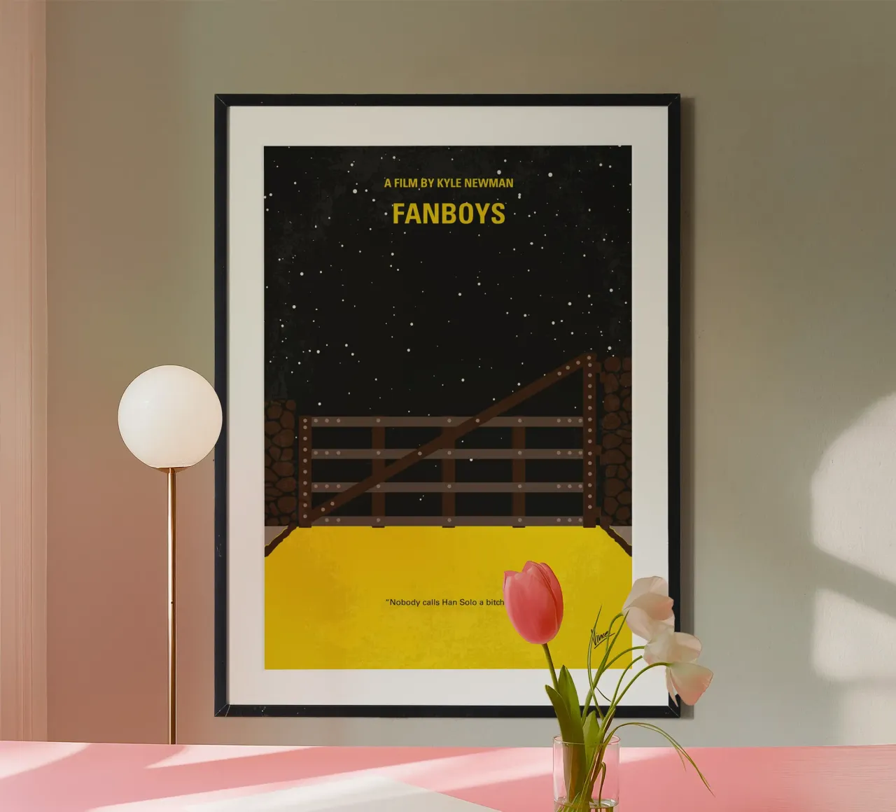 No1170 My Fanboys minimal movie poster poster con telaio in plastica da Chungkong