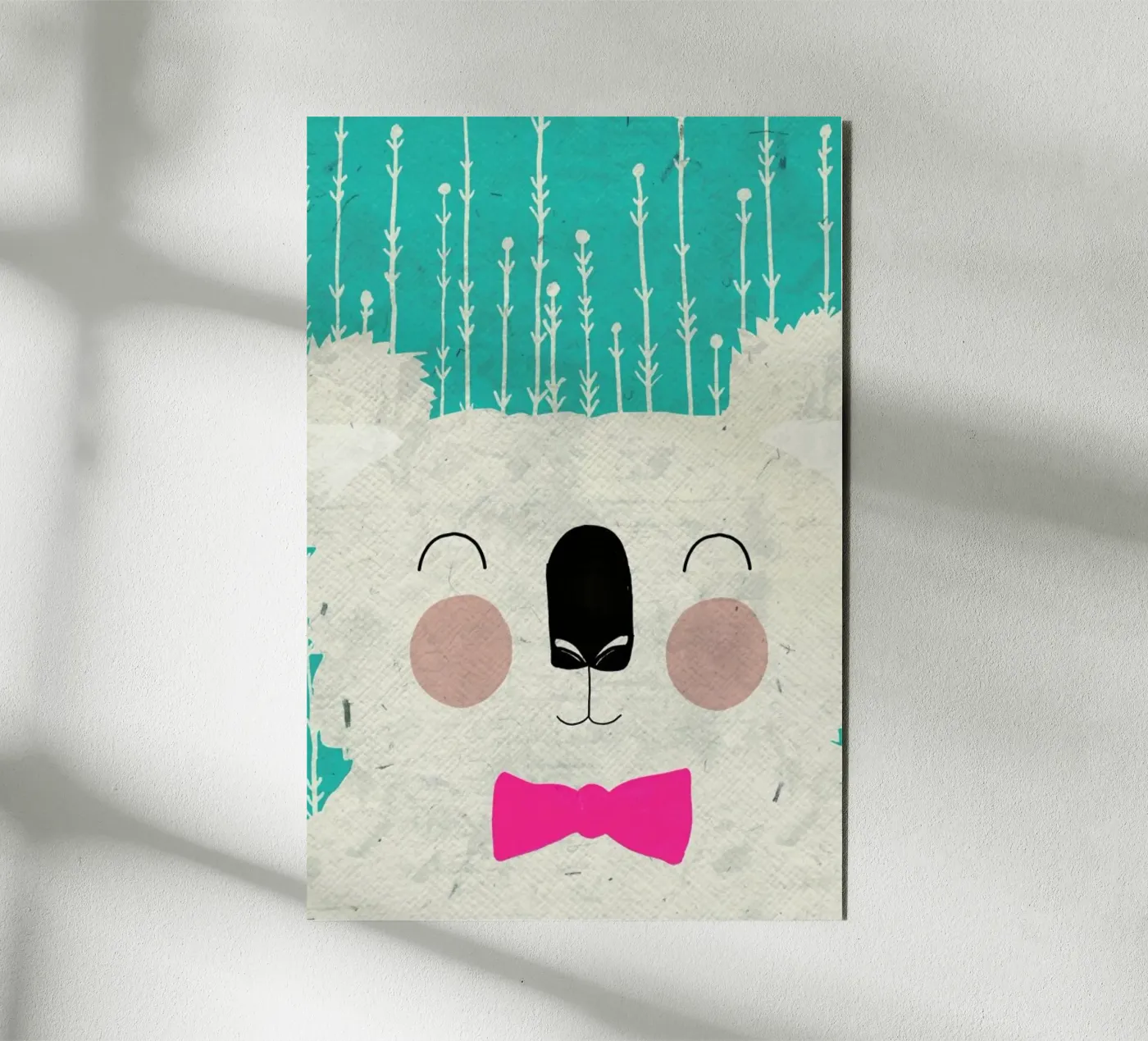Funky Koala alluminio dibond da treechild
