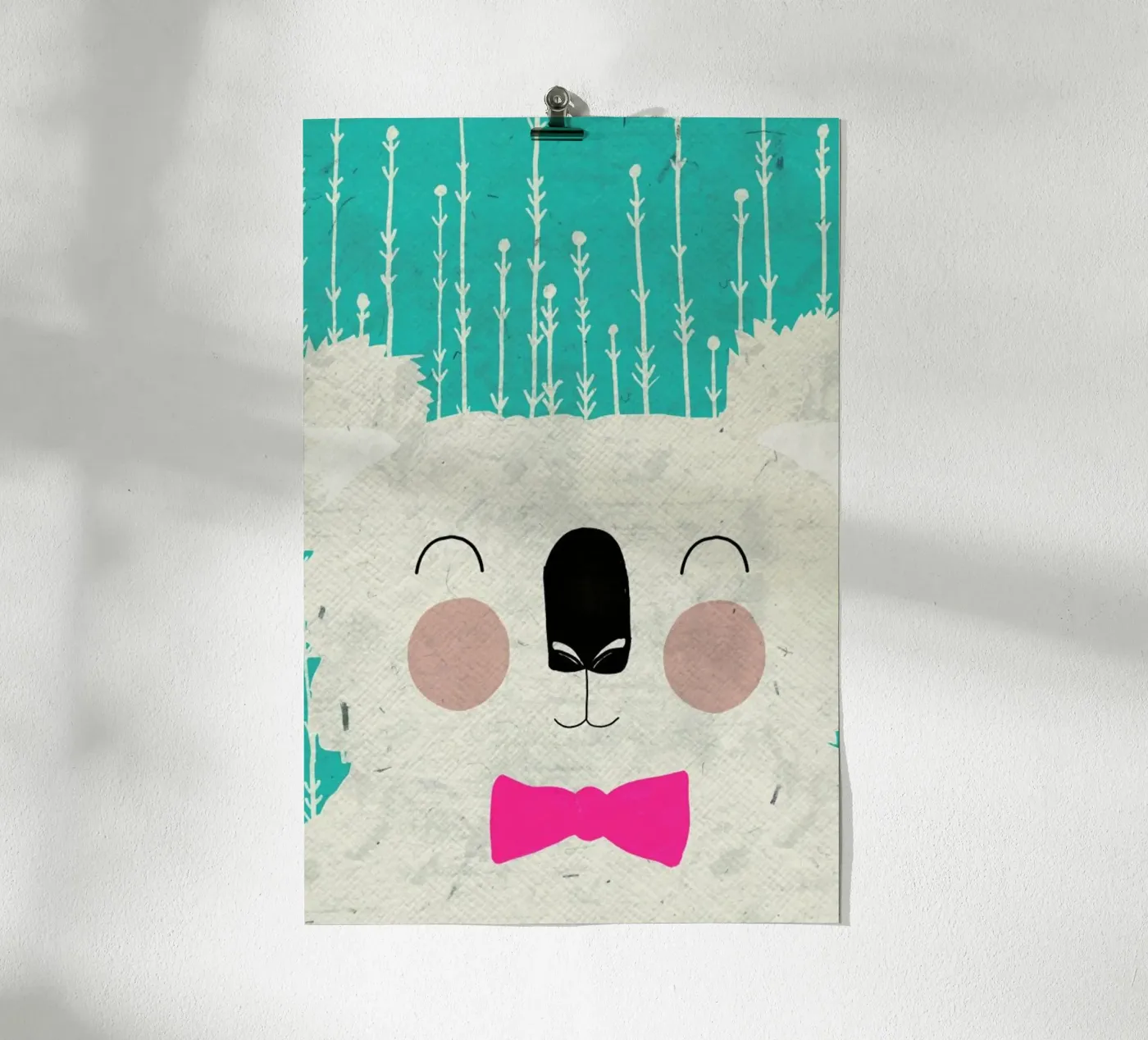 Funky Koala poster van treechild