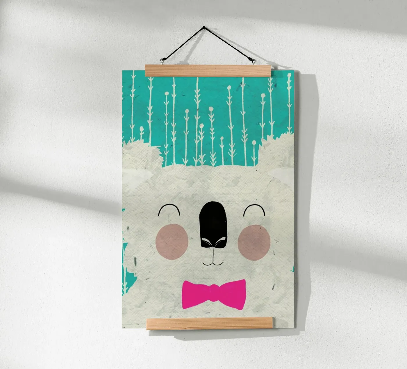 Funky Koala poster van treechild
