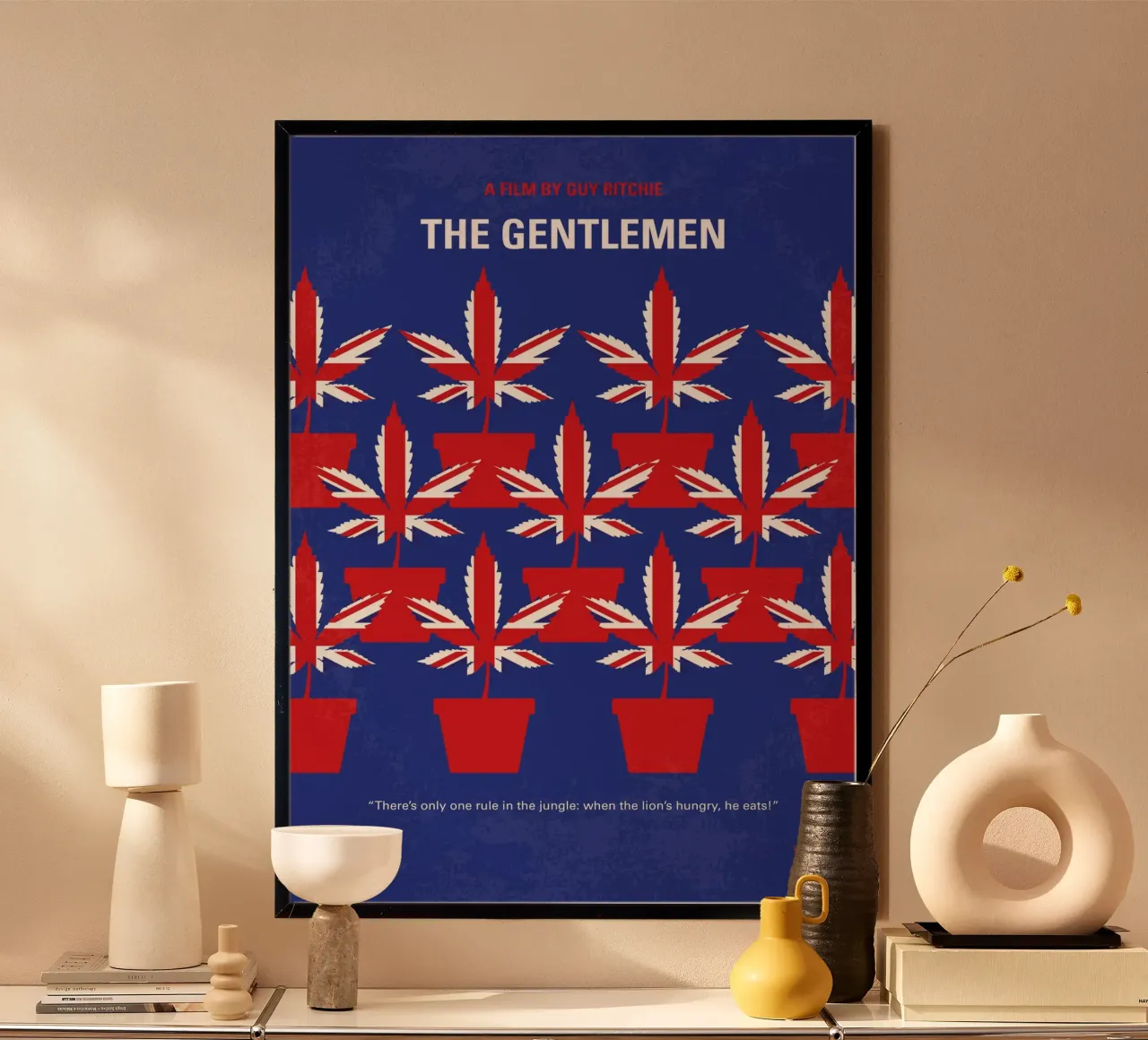 No1175 My The gentlemen minimal movie poster poster da Chungkong
