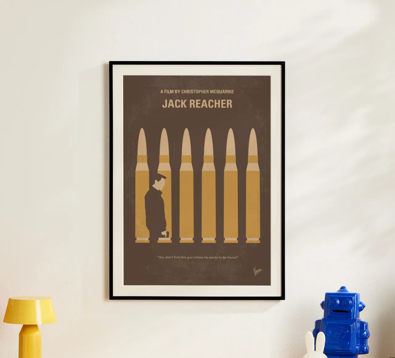 No1176 My Jack Reacher minimal movie poster poster da Chungkong