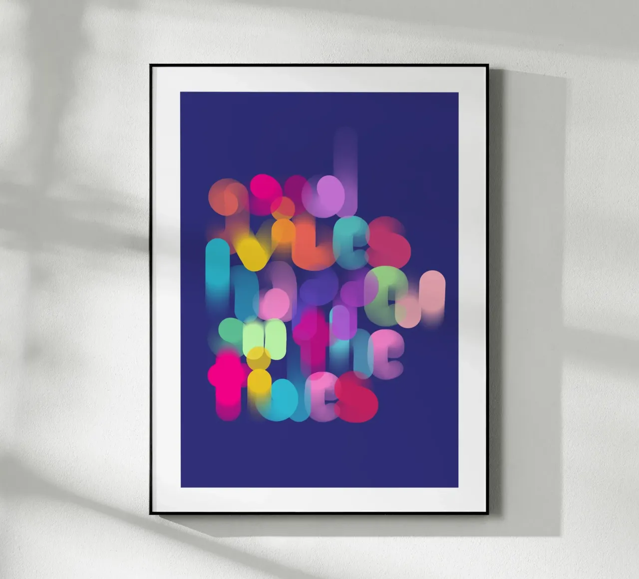Good vibes happen on the tides plexiglass da LIMITED EDITION LETTERS