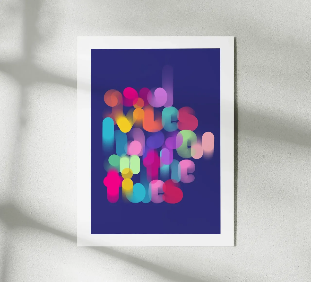 Good vibes happen on the tides plexiglass da LIMITED EDITION LETTERS