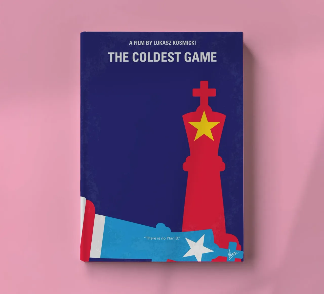 No1179 My The Coldest Game minimal movie poster diario da Chungkong