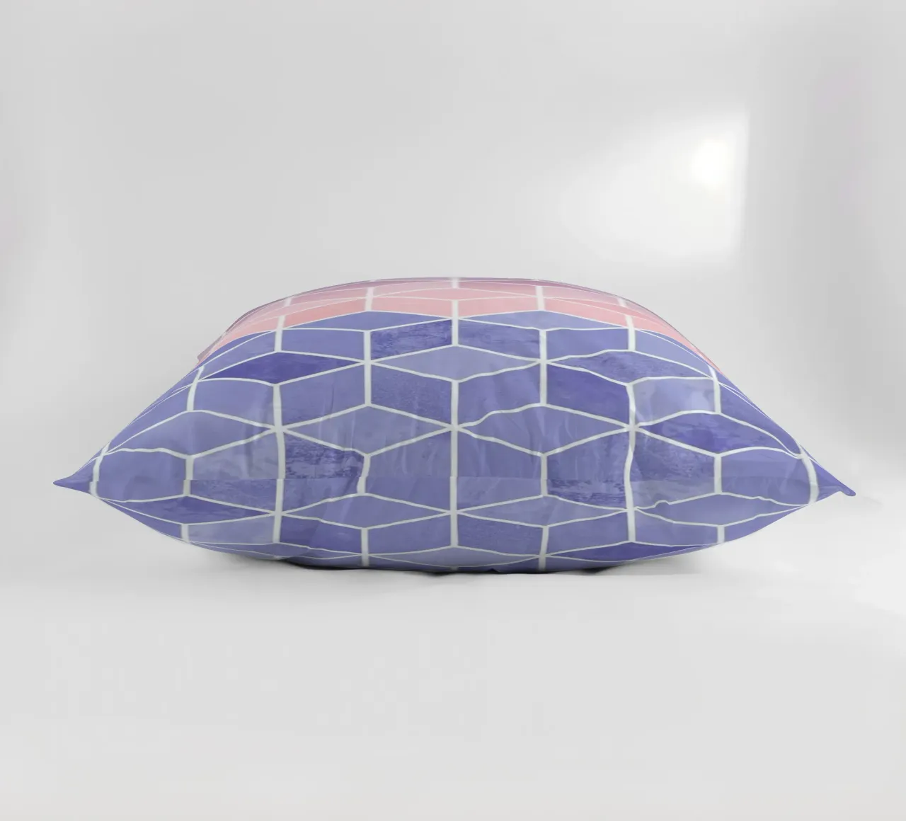 Rose Quartz and Serenity Cubes cuscino da Elisabeth Fredriksson