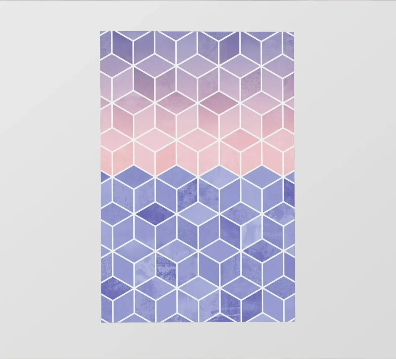 Rose Quartz and Serenity Cubes pellicola backlit da Elisabeth Fredriksson