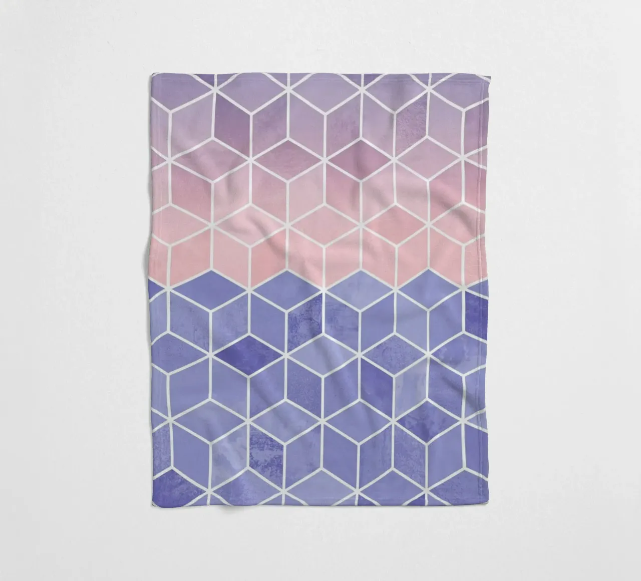Rose Quartz and Serenity Cubes coperta in pile da Elisabeth Fredriksson