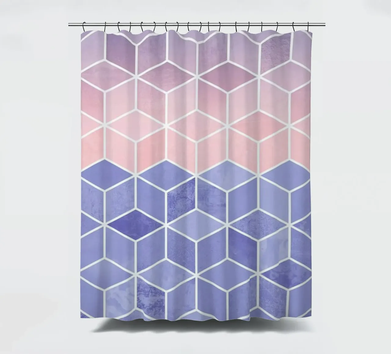 Rose Quartz and Serenity Cubes tenda da doccia da Elisabeth Fredriksson