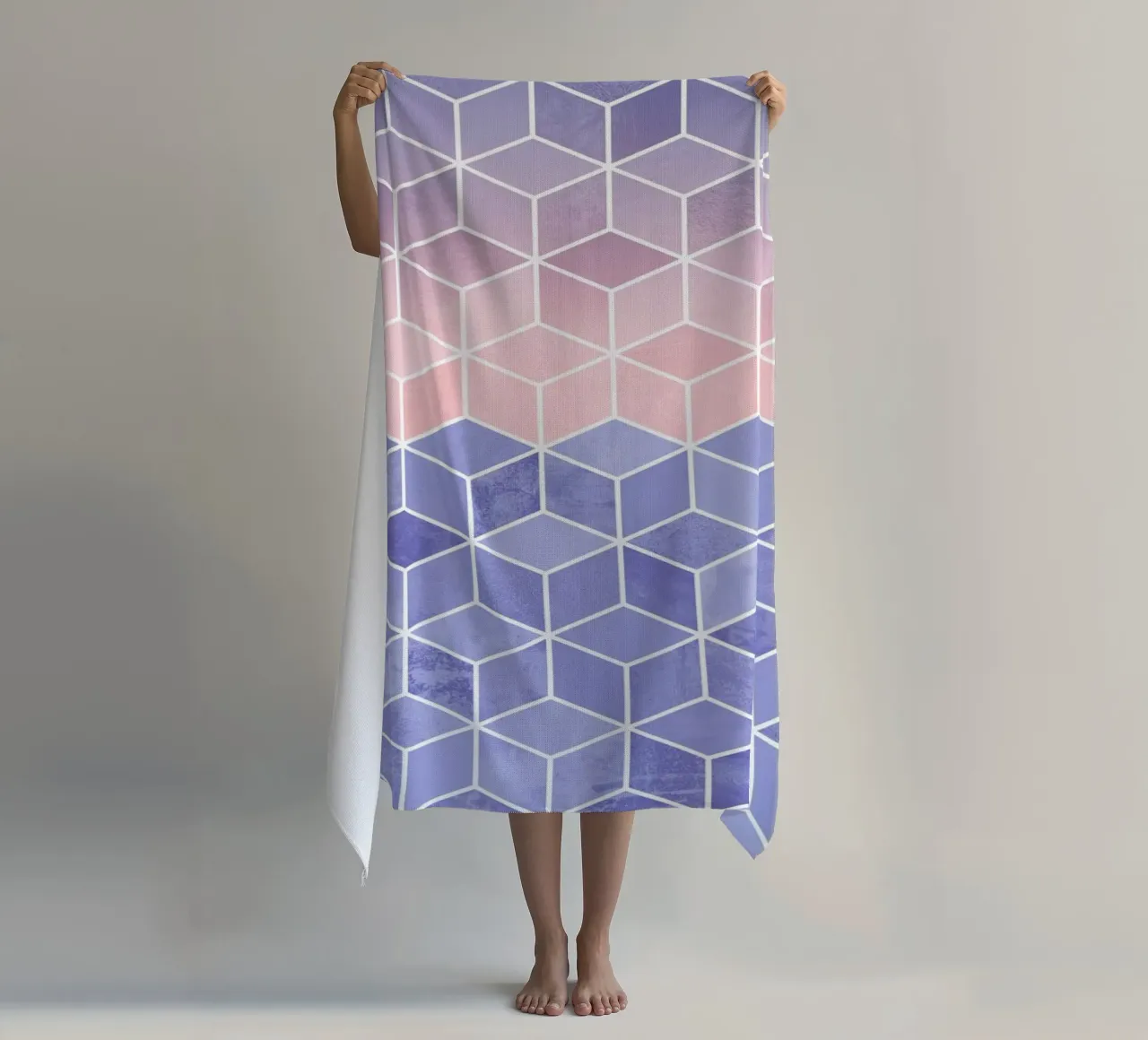 Rose Quartz and Serenity Cubes telo mare da Elisabeth Fredriksson