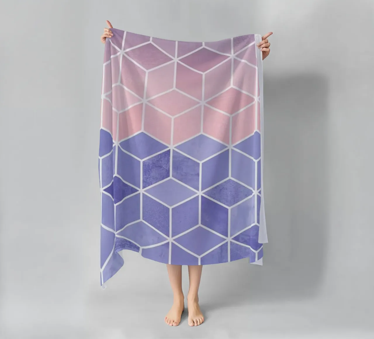 Rose Quartz and Serenity Cubes telo mare da Elisabeth Fredriksson