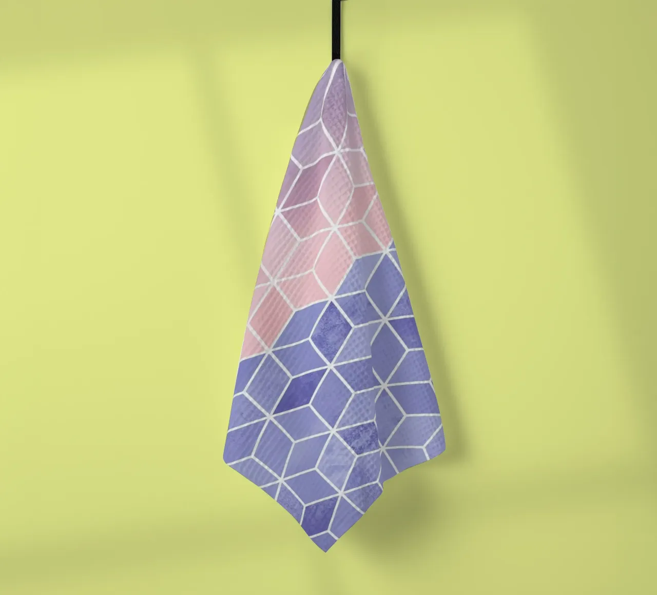 Rose Quartz and Serenity Cubes canovaccio da cucina da Elisabeth Fredriksson