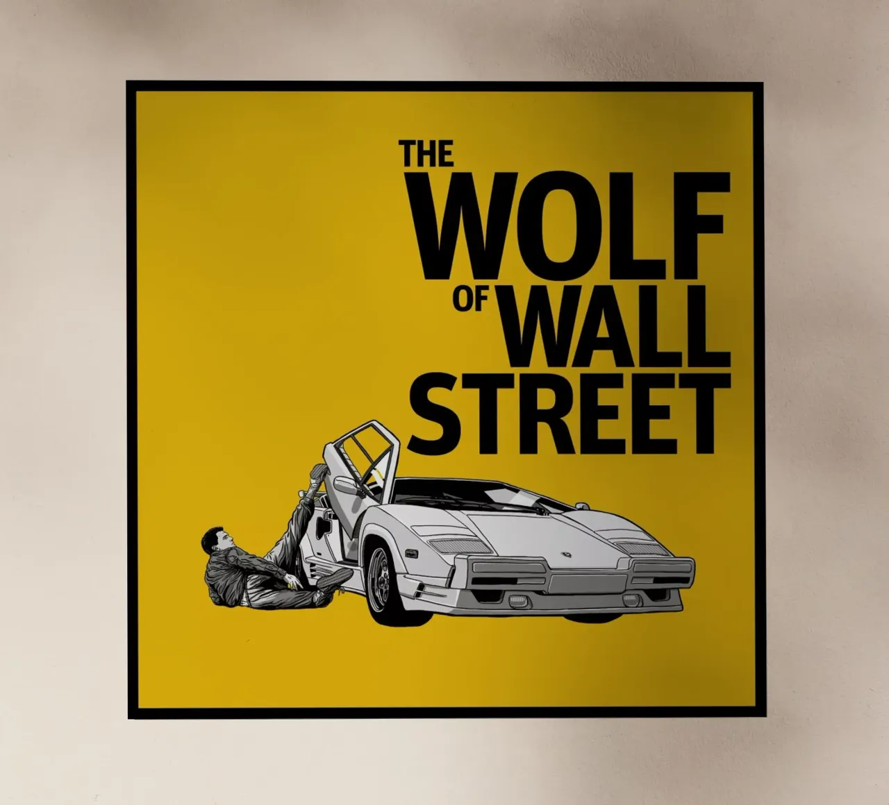 The Wolf of Wall Street backlit film by Federico Mancosu