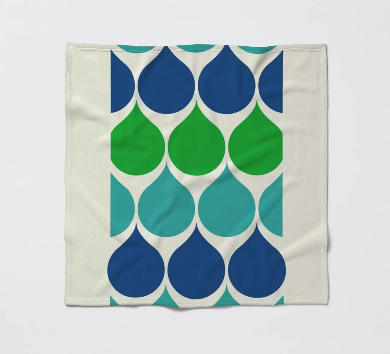 Raindrops Fleecedecke von Bo Lundberg