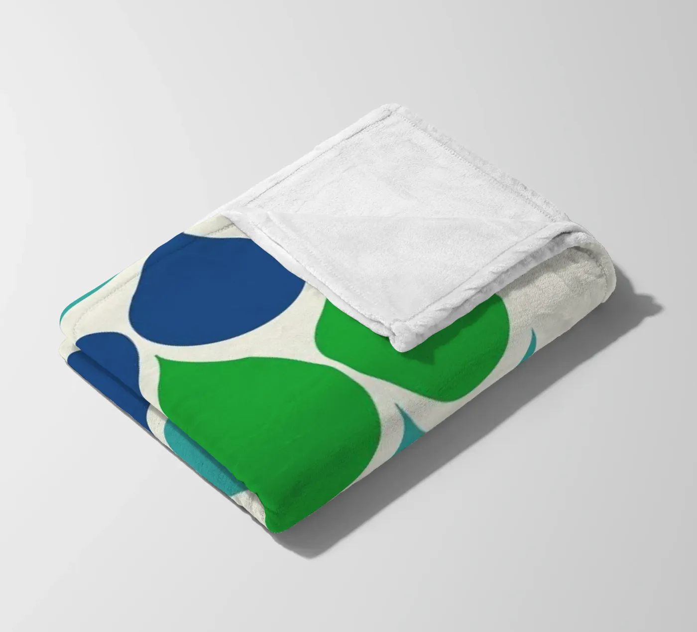 Raindrops Fleecedecke von Bo Lundberg