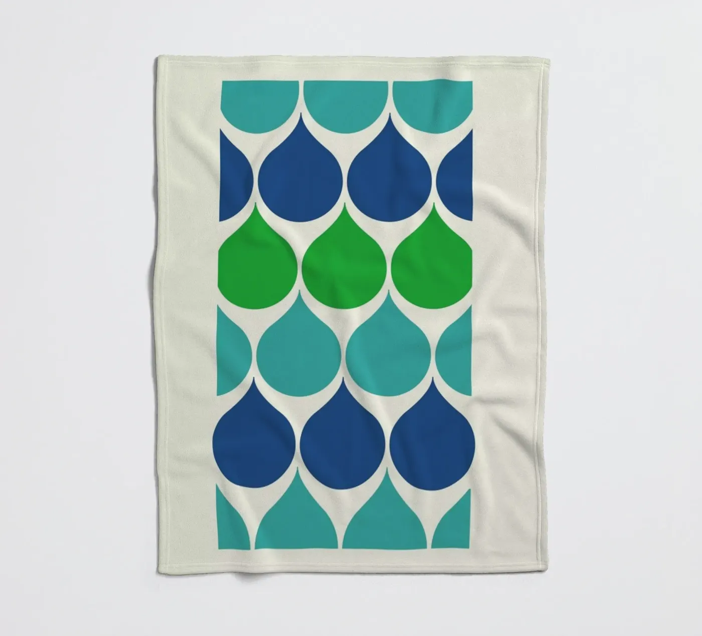 Raindrops plaid polaire de Bo Lundberg