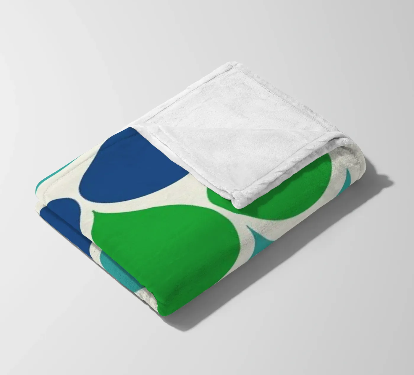 Raindrops Fleecedecke von Bo Lundberg