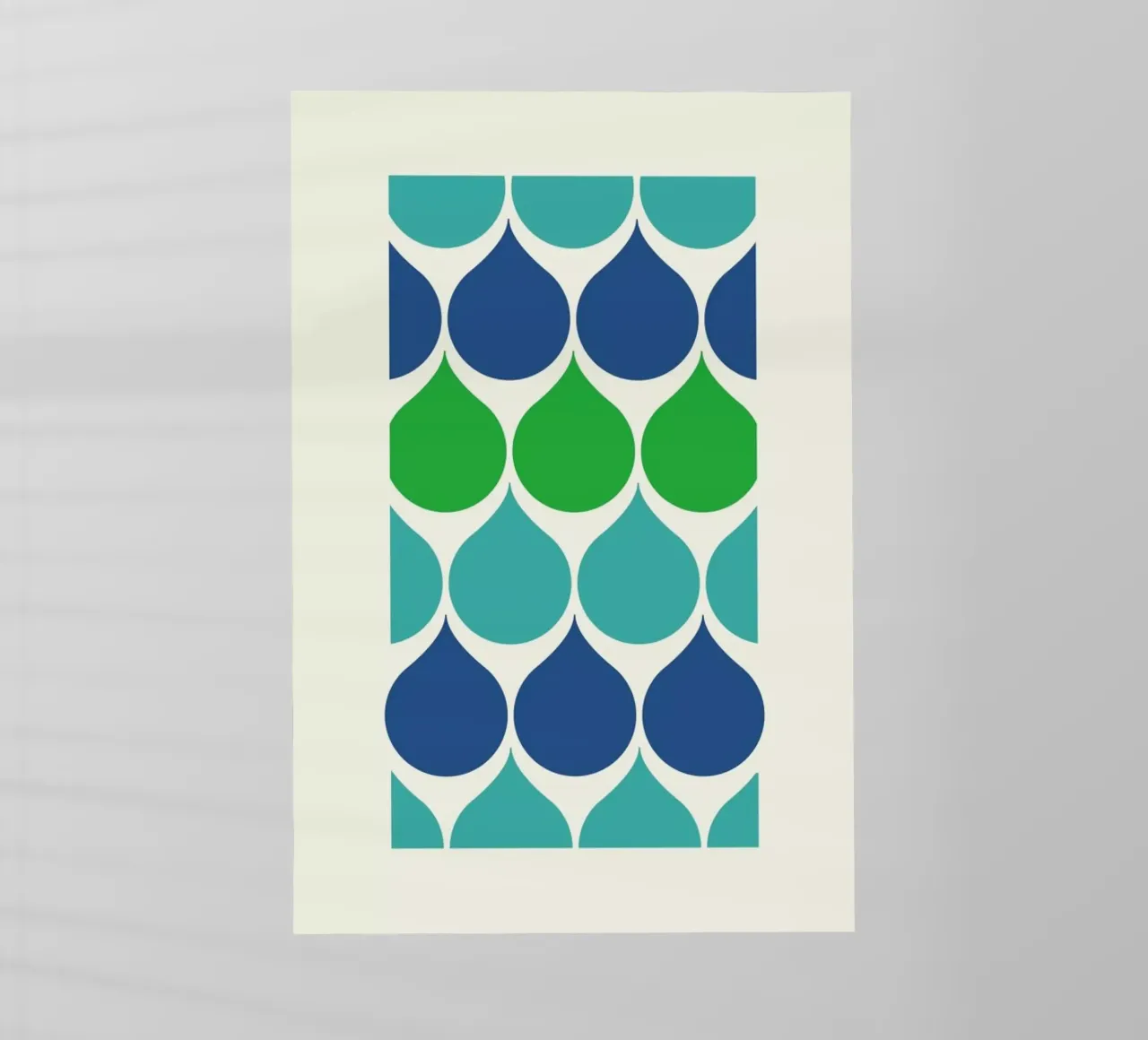 Raindrops pellicola backlit da Bo Lundberg