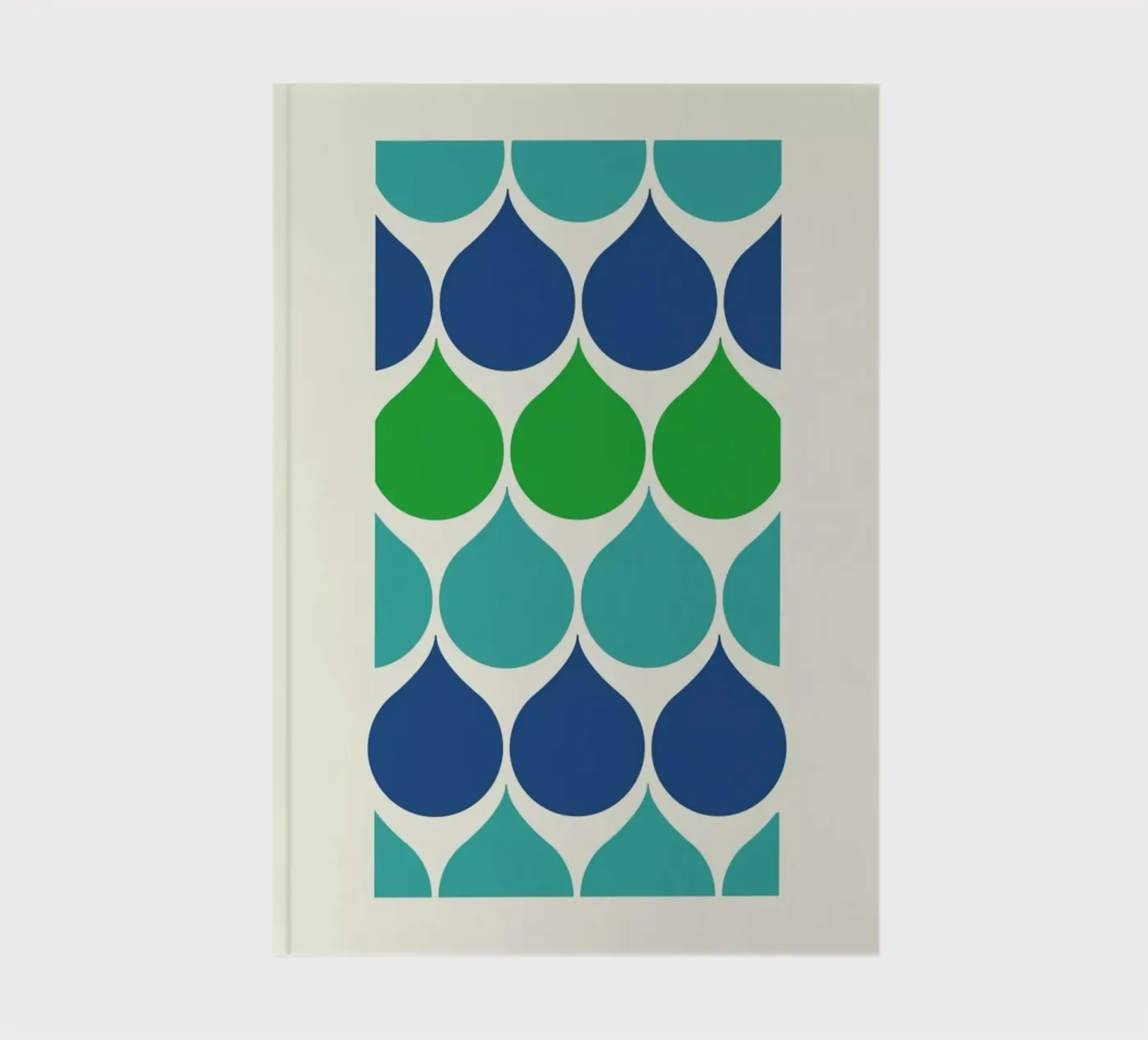 Raindrops notebook by Bo Lundberg
