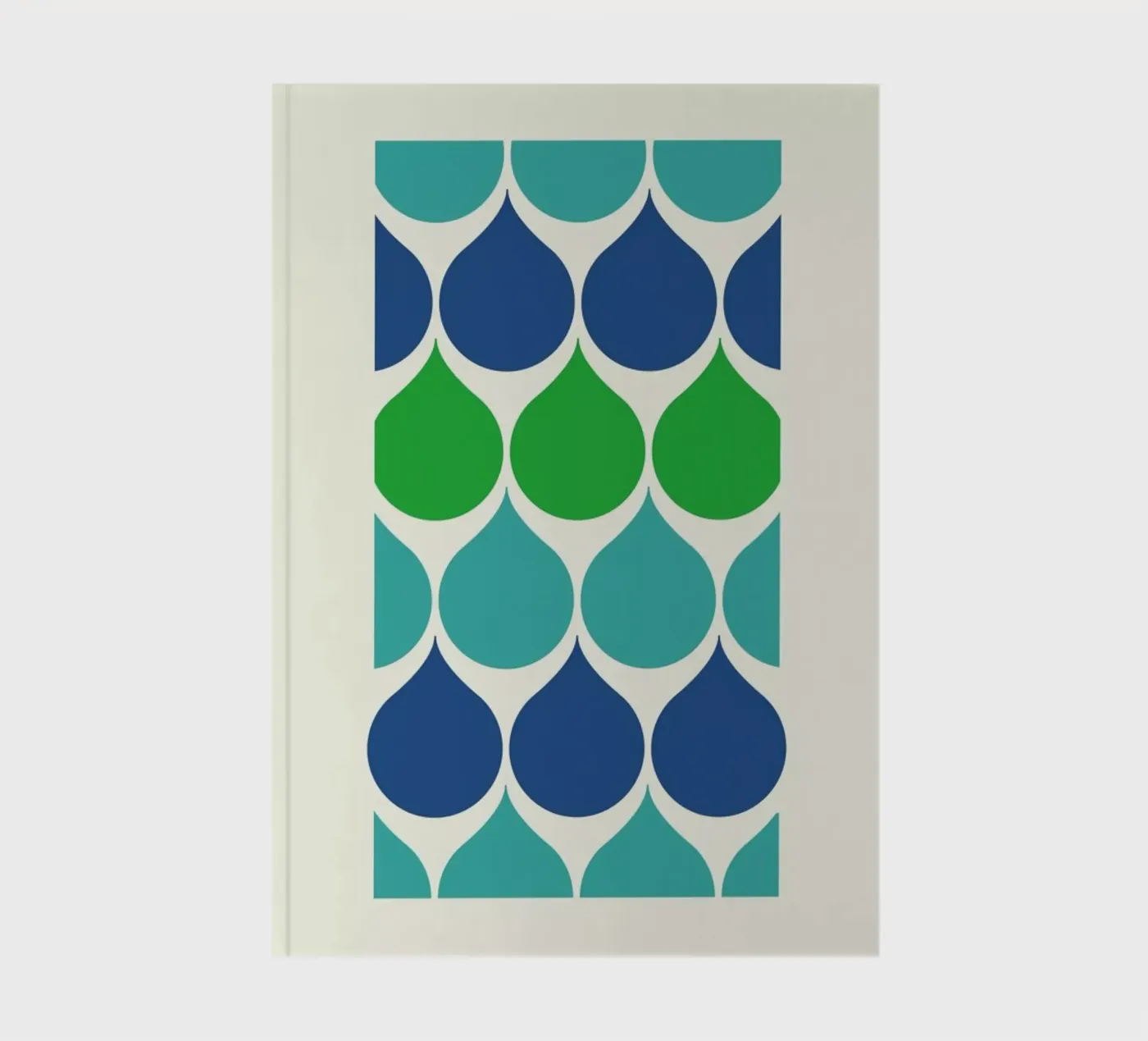 Raindrops notebook by Bo Lundberg