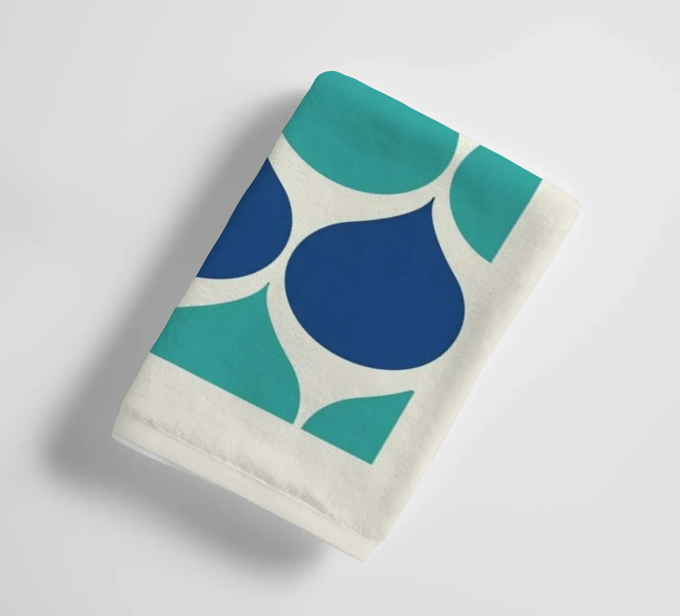Raindrops towel by Bo Lundberg