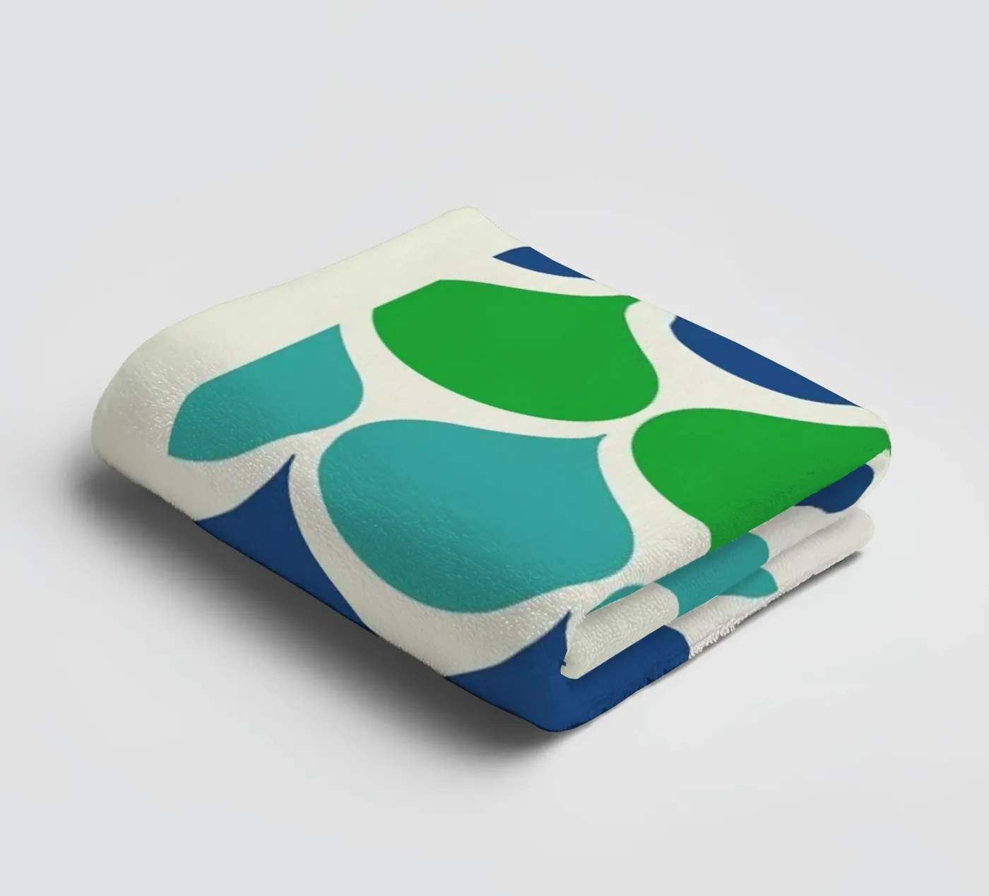 Raindrops badhanddoek van Bo Lundberg