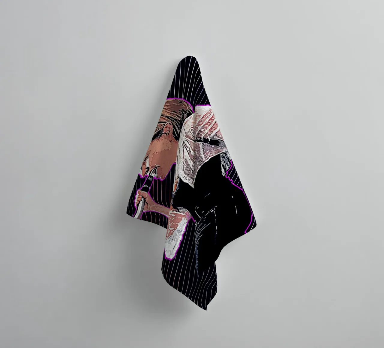 Art of Dido towel by neonartroom