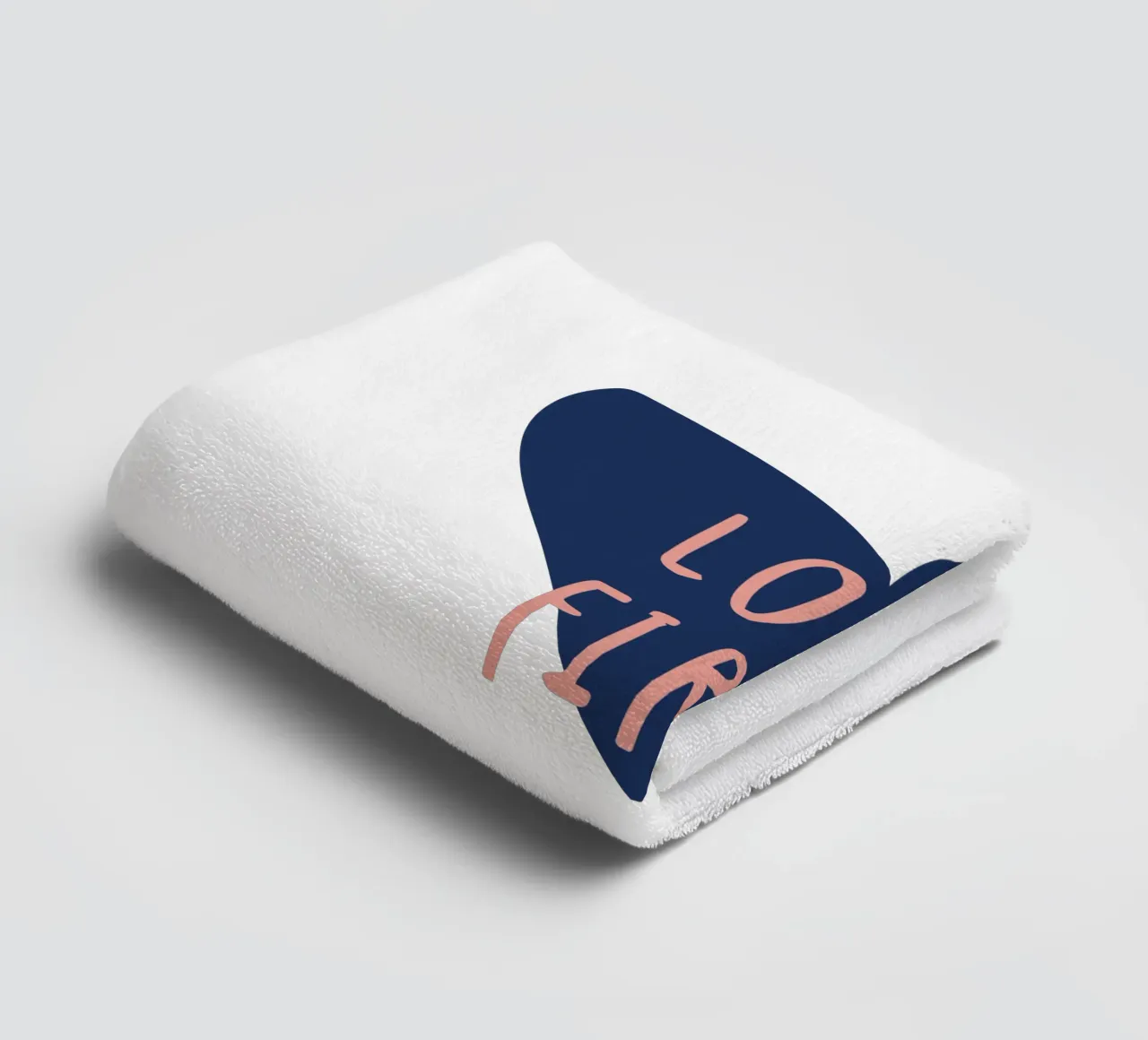 Love fist towel by Constanze Art Direction