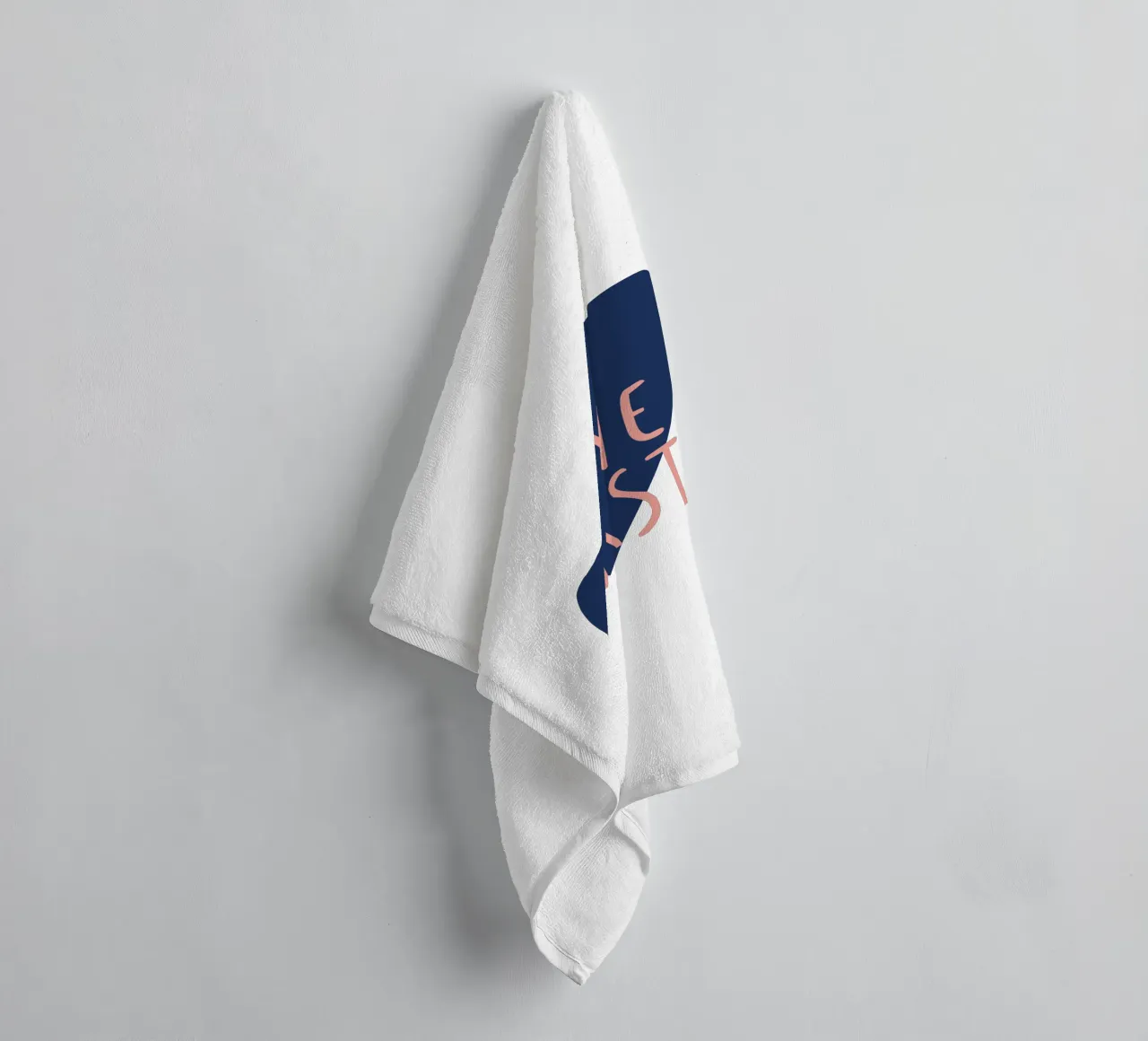 Love fist towel by Constanze Art Direction