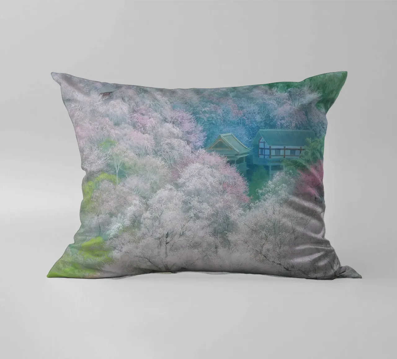 Foresta di primavera cuscino da Noji-Mikiko