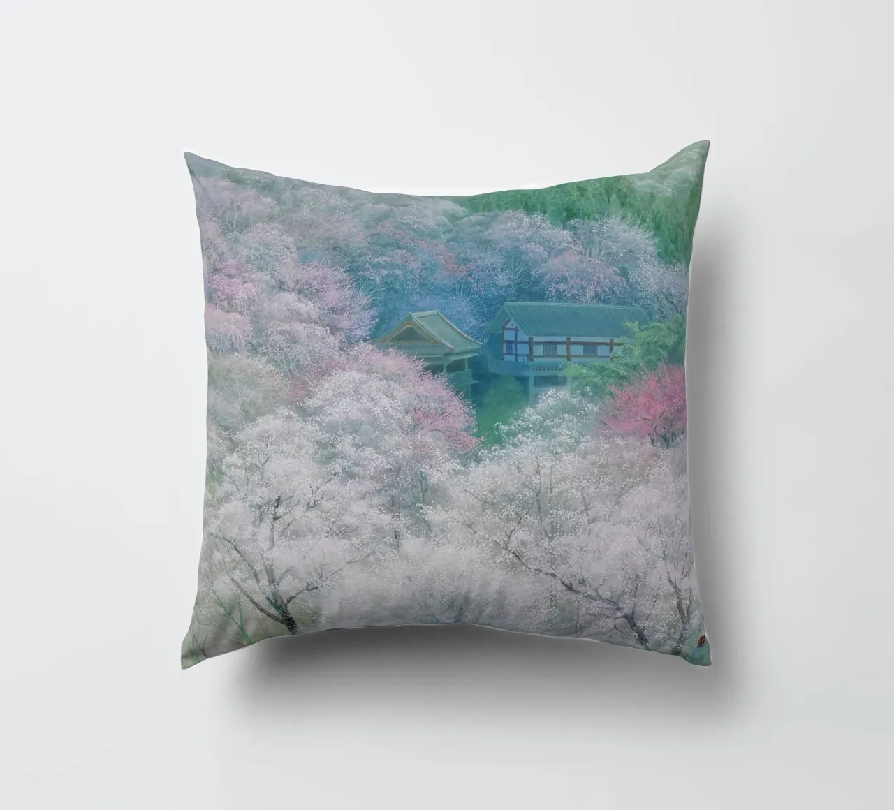 Foresta di primavera cuscino da Noji-Mikiko
