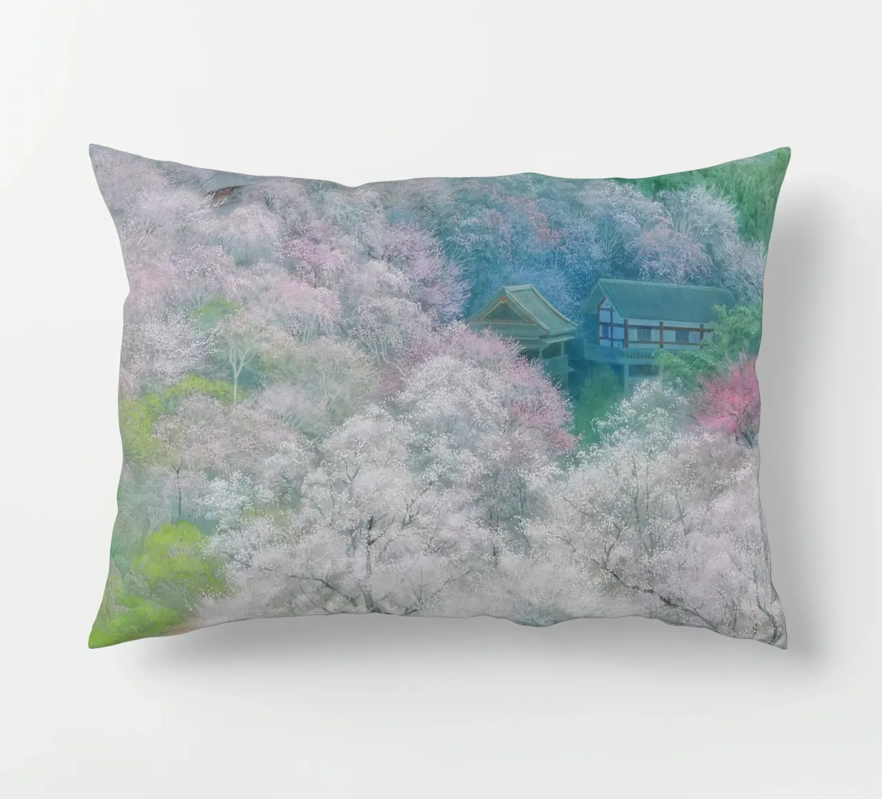 Foresta di primavera cuscino da Noji-Mikiko