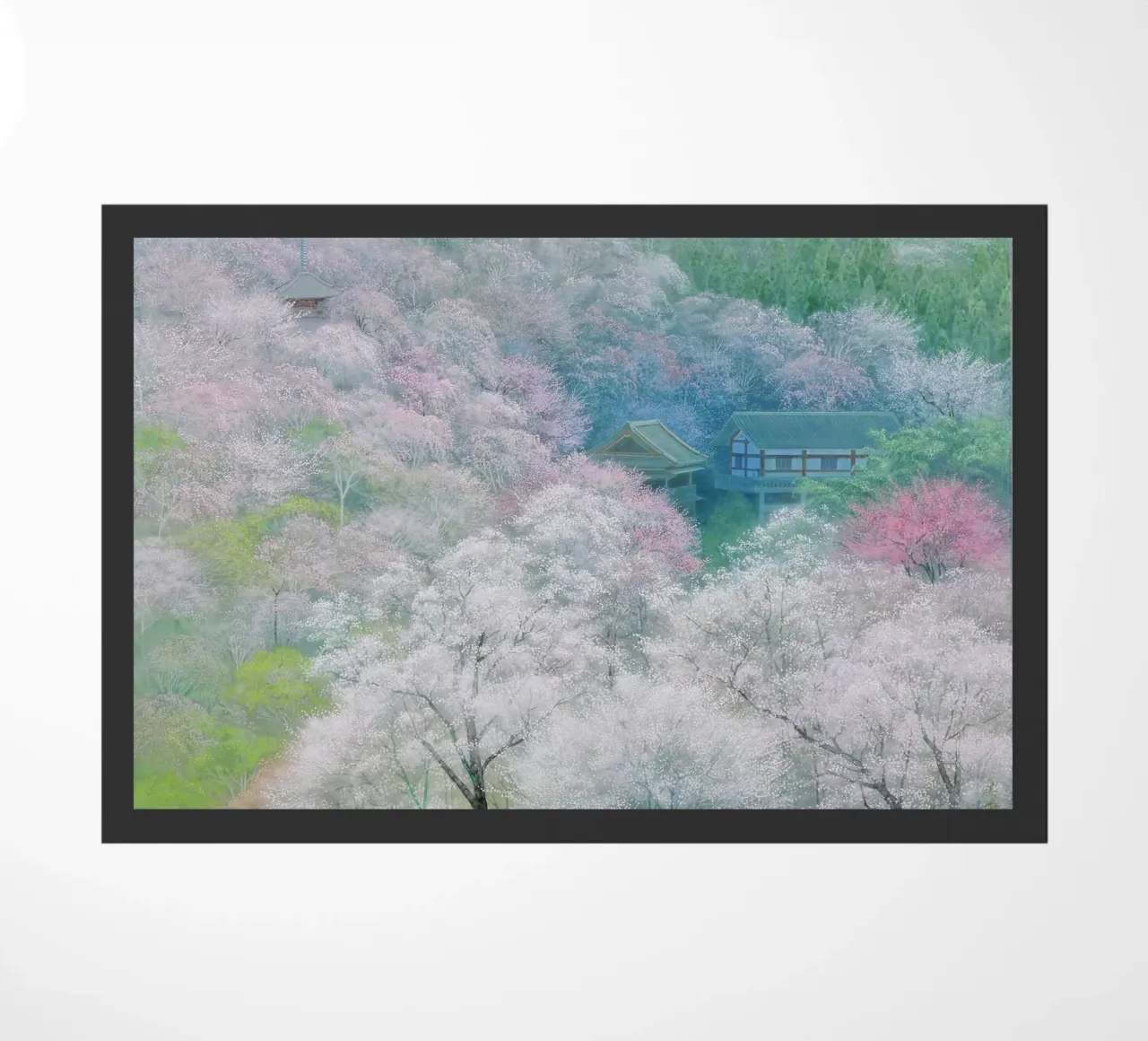 Foresta di primavera zerbino da Noji-Mikiko