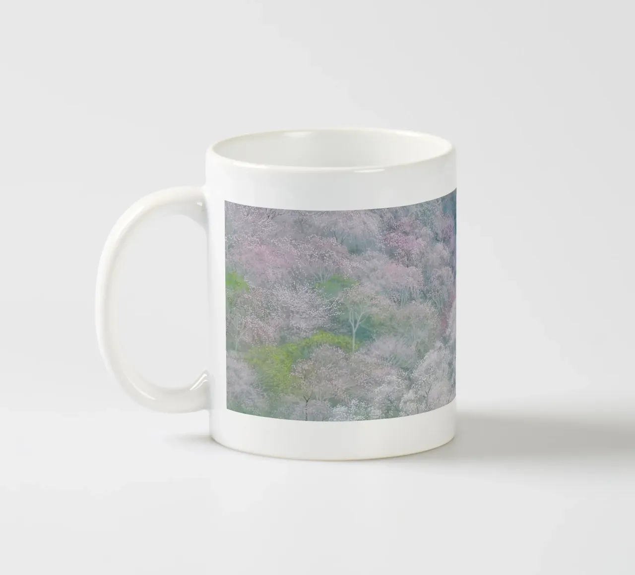 Foresta di primavera tazza in ceramica da Noji-Mikiko