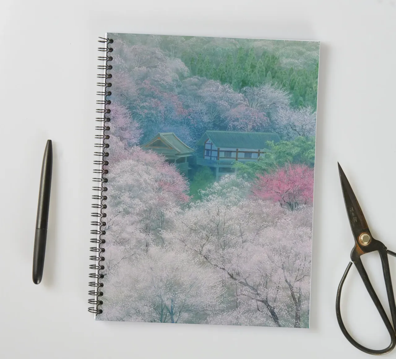 Spring Forest spiral notebook by Noji-Mikiko