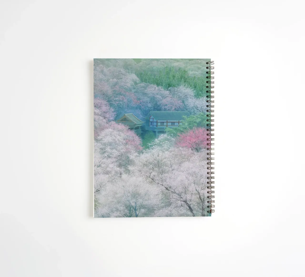 Spring Forest spiral notebook by Noji-Mikiko