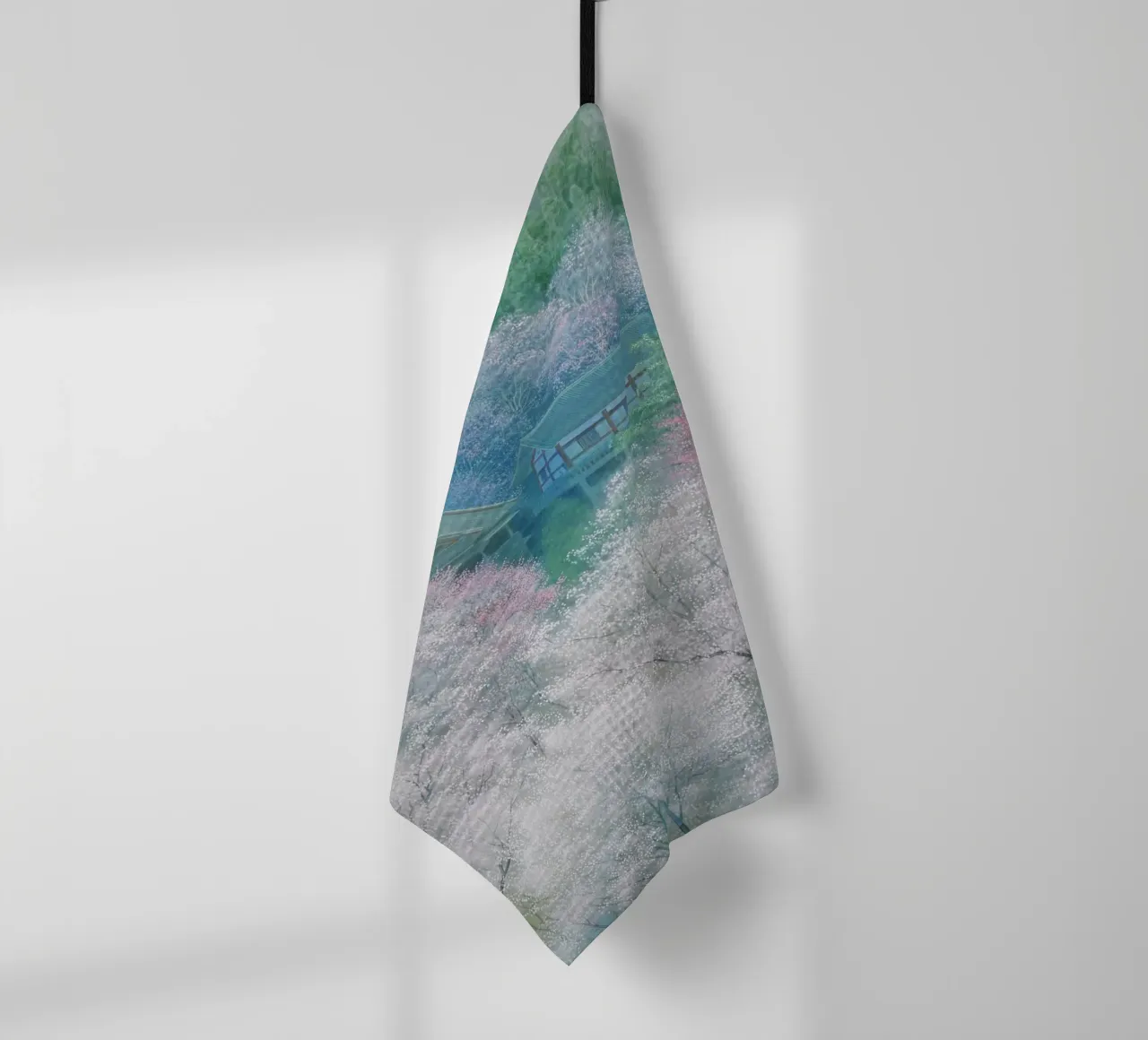 Foresta di primavera canovaccio da cucina da Noji-Mikiko